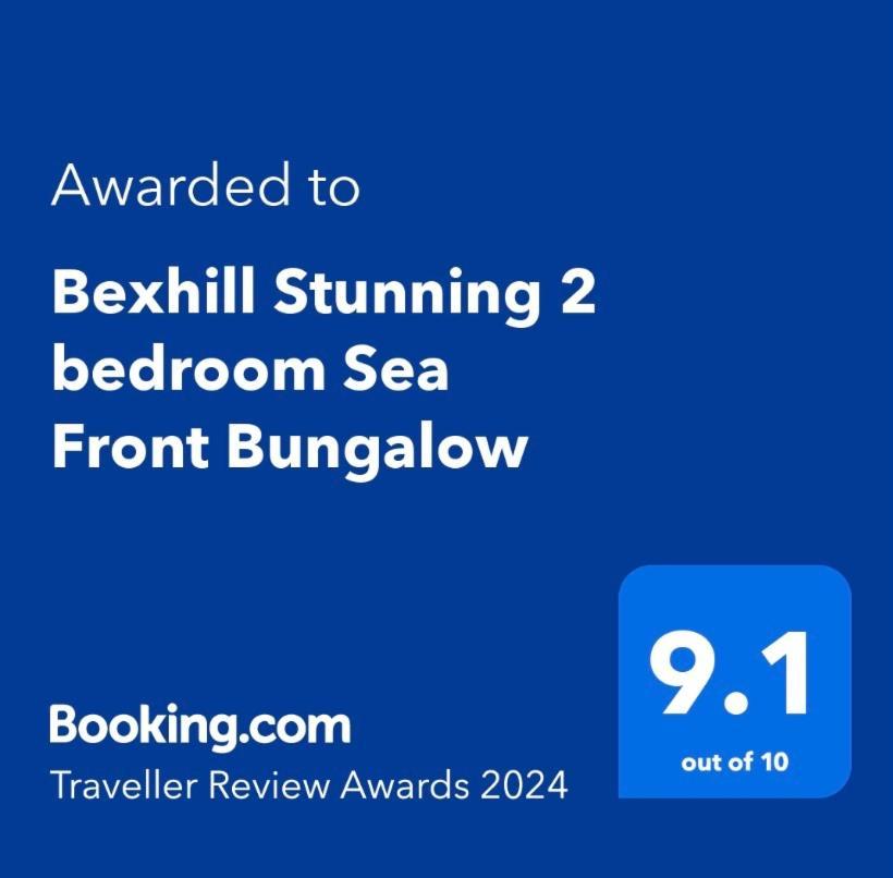Bexhill Beautiful Sea Front Bungalow Buitenkant foto
